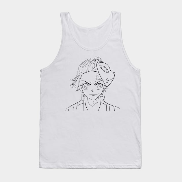 demon slayer Tank Top by jorge_lebeau